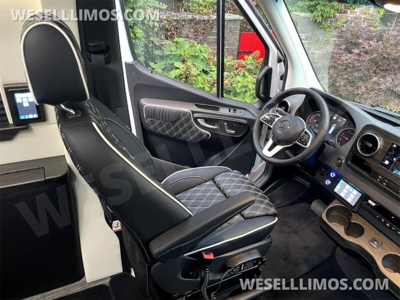 2025 AWD Eco Revolution Heat and Massage Seats Solar Power Auto Elite Mercedes-Benz Sprinter