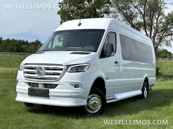 2025 AWD Eco Revolution Heat and Massage Seats Solar Power Auto Elite Mercedes-Benz Sprinter