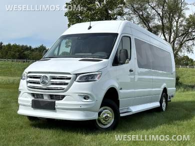 2025 AWD Eco Revolution Heat and Massage Seats Solar Power Auto Elite Mercedes-Benz Sprinter