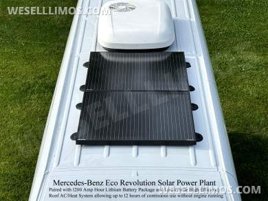 2025 AWD Eco Revolution Heat and Massage Seats Solar Power Auto Elite Mercedes-Benz Sprinter