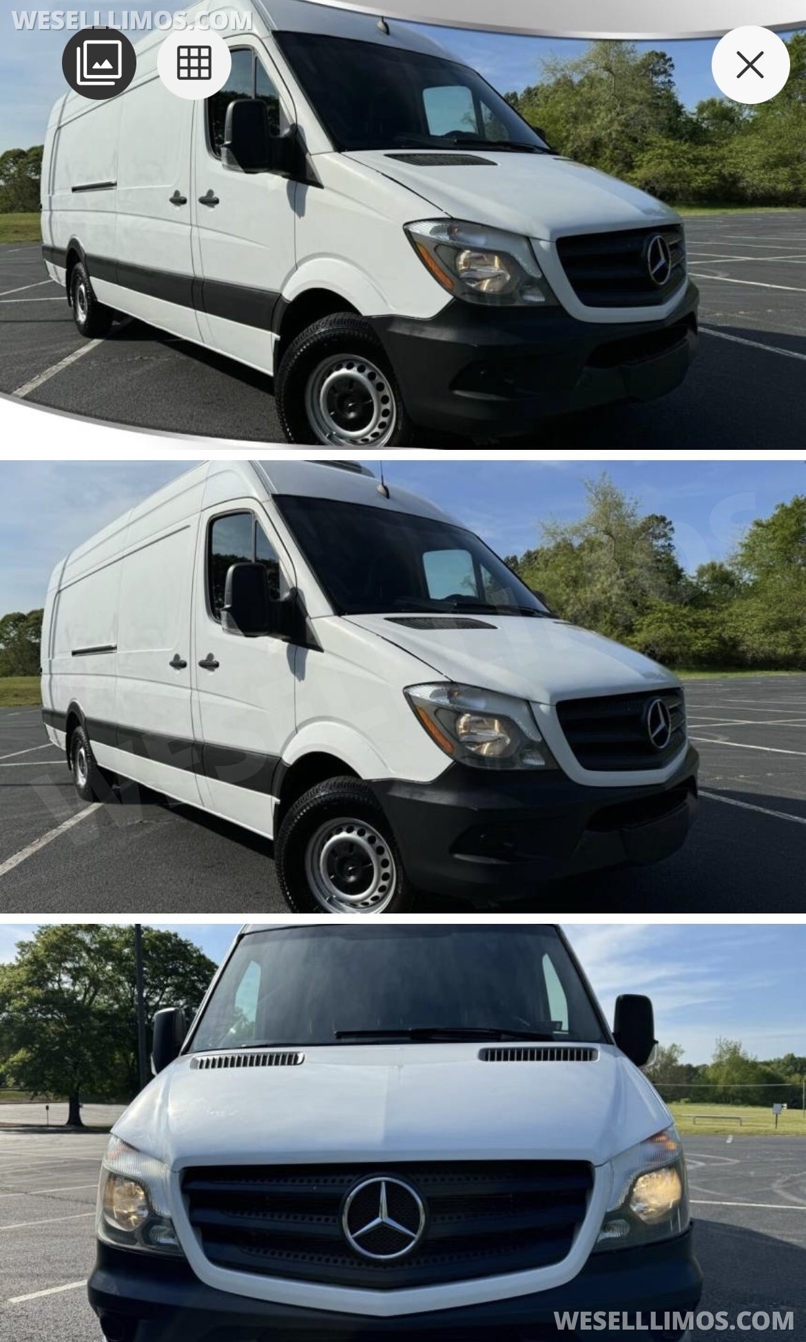 Sprinter for sale: 2017 Mercedes-Benz Sprinter 2500 XL