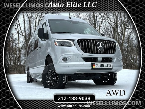 2023 AWD AMG Trim Road Liner 747 15 Passenger Coach Mercedes-Benz Sprinter