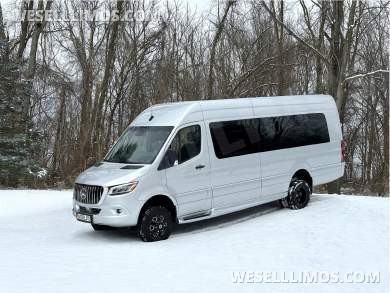 2023 AWD AMG Trim Road Liner 747 15 Passenger Coach Mercedes-Benz Sprinter