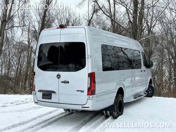 2023 AWD AMG Trim Road Liner 747 15 Passenger Coach Mercedes-Benz Sprinter