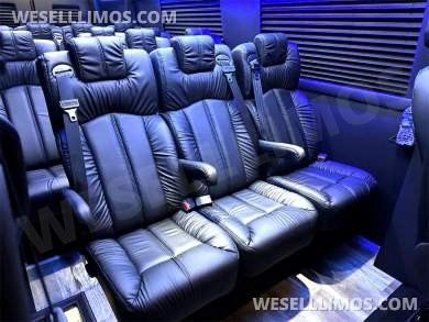 2023 AWD AMG Trim Road Liner 747 15 Passenger Coach Mercedes-Benz Sprinter
