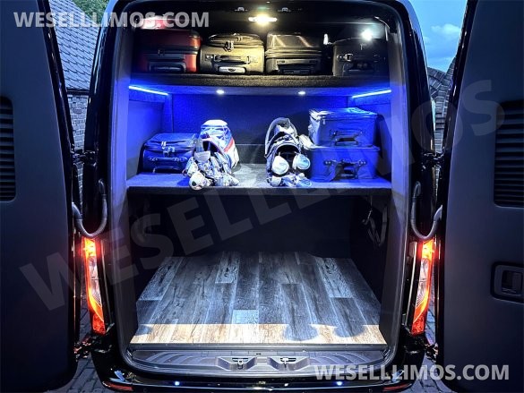 2023 AWD AMG Trim Road Liner 747 15 Passenger Coach Mercedes-Benz Sprinter