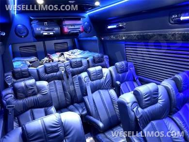 2023 AWD AMG Trim Road Liner 747 15 Passenger Coach Mercedes-Benz Sprinter