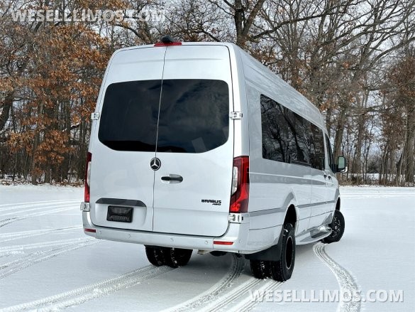 2023 AWD AMG Trim Road Liner 747 15 Passenger Coach Mercedes-Benz Sprinter