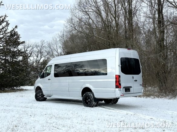 2023 AWD AMG Trim Road Liner 747 15 Passenger Coach Mercedes-Benz Sprinter