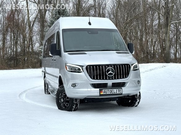2023 AWD AMG Trim Road Liner 747 15 Passenger Coach Mercedes-Benz Sprinter