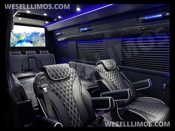 2024 GLS Maybach Trim Elite Pullman 15 Passenger Auto Elite Mercedes-Benz Sprinter