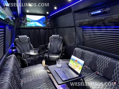 2024 GLS Maybach Trim Elite Pullman 15 Passenger Auto Elite Mercedes-Benz Sprinter