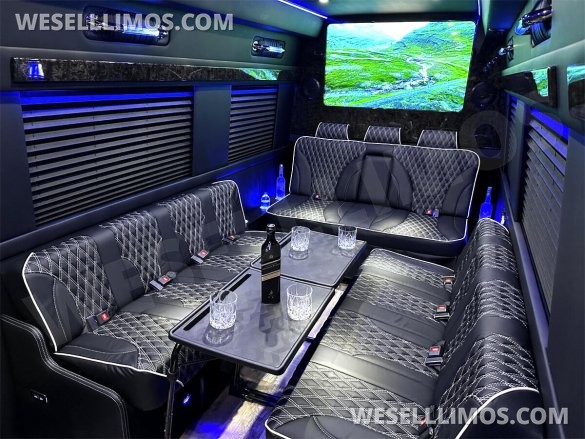 2024 GLS Maybach Trim Elite Pullman 15 Passenger Auto Elite Mercedes-Benz Sprinter
