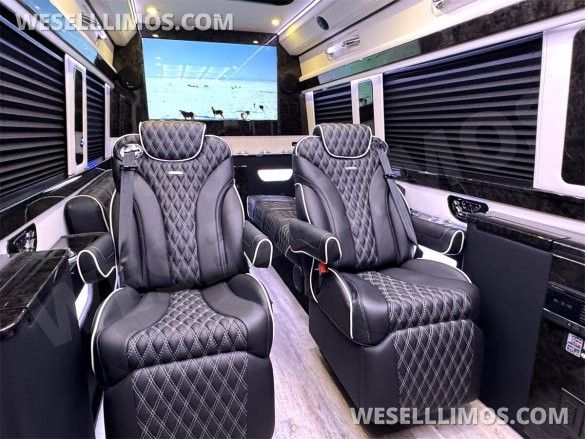2024 GLS Maybach Trim Leather Heat/Cool/Massage Seats Road Liner Limousine Air Ride MB Sprinter