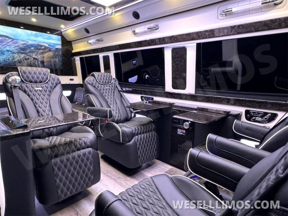 2024 GLS Maybach Trim Leather Heat/Cool/Massage Seats Road Liner Limousine Air Ride MB Sprinter