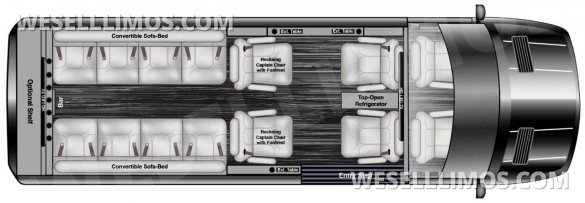 2024 GLS Maybach Trim Leather Heat/Cool/Massage Seats Road Liner Limousine Air Ride MB Sprinter