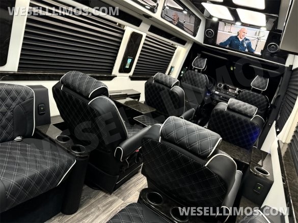 2025 Eco Revolution Heat/Massage Seats PetFriendly SolarPowered Auto Elite Luxury MB Sprinter