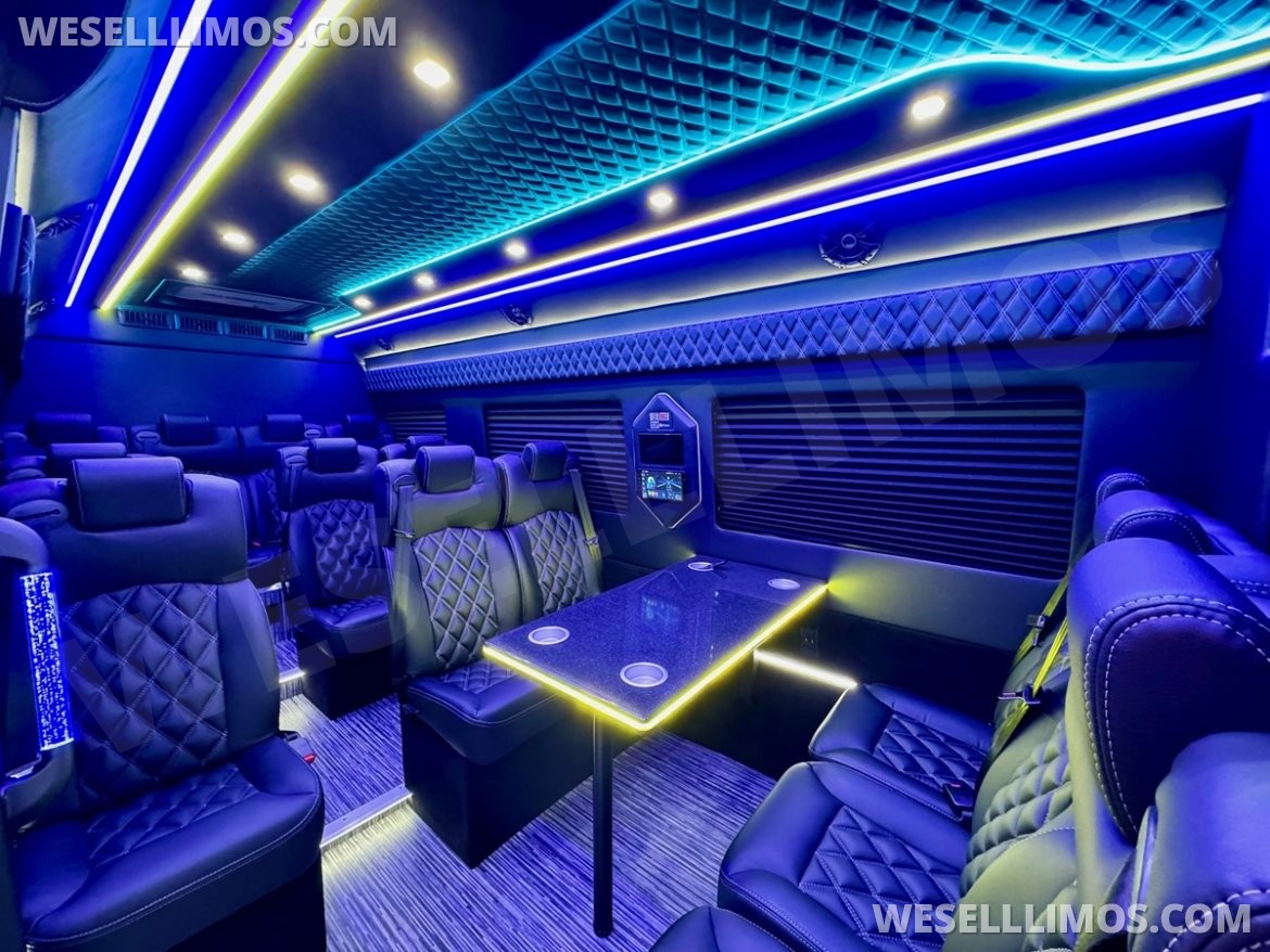 Executive Shuttle for sale: 2024 Mercedes-Benz Sprinter 3500 by Global Motor Coach
