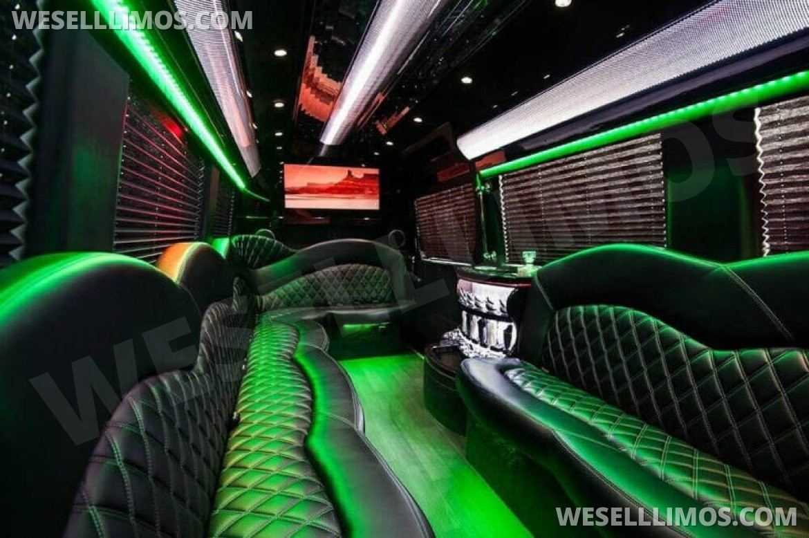 Limo Bus for sale: 2015 Mercedes-Benz 2015 Mercedes-Benz Sprinter 3500 4x2 3500 3dr 170 170" by GRECH CUSTOMS