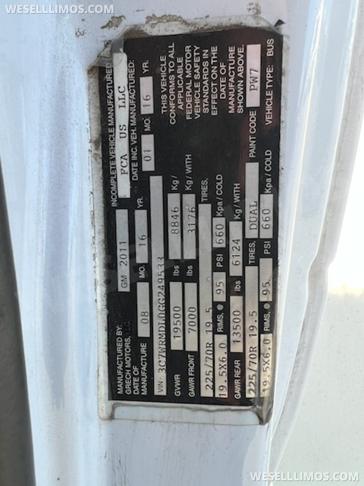 Photo of Executive Shuttle for sale: 2016 Dodge Ram 33&quot; by Grech Motors