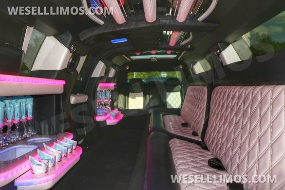 2016 'Limos By Moonlight' Chrysler 300 with Jet and Wedding Door 14 Passenger Limousine.