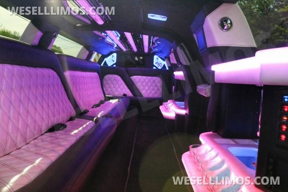 2016 'Limos By Moonlight' Chrysler 300 with Jet and Wedding Door 14 Passenger Limousine.