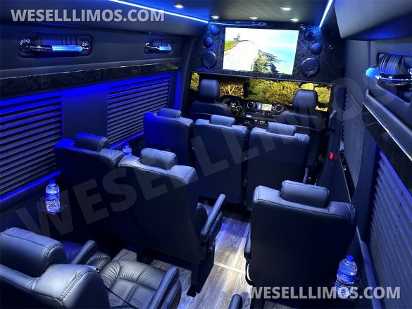 2023 Auto Elite 15 Passenger Coach Road Liner 747 Executive Shuttle Mercedes-Benz Sprinter