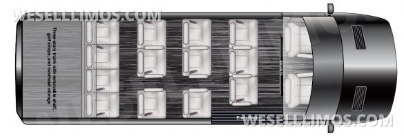 2023 Auto Elite 15 Passenger Coach Road Liner 747 Executive Shuttle Mercedes-Benz Sprinter