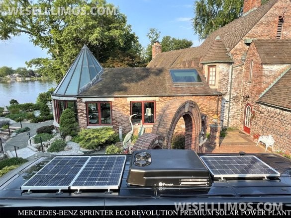 2024 Eco Revolution Heat/Massage Seats SolarPowered 12 hr Lith Battery Auto Elite MB Sprinter