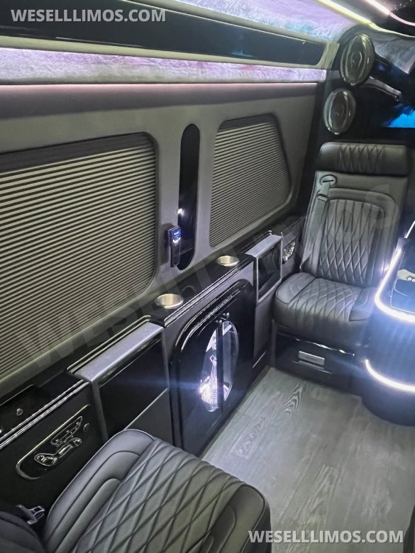 2025 MBZ 3500 Sprinter 170" Ext WB, Fully Loaded Executive CEO - By Limos By Moonlight