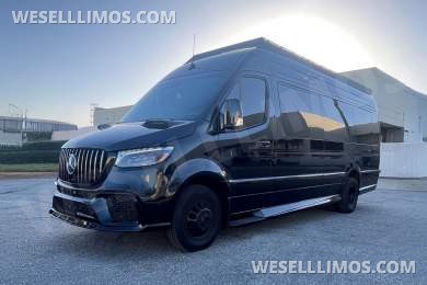 2025 MBZ 3500 Sprinter 170" Ext WB, Fully Loaded Executive CEO - By Limos By Moonlight