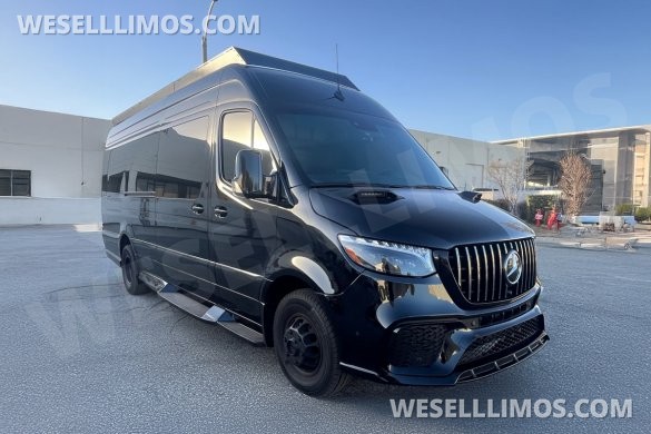 2025 MBZ 3500 Sprinter 170" Ext WB, Fully Loaded Executive CEO - By Limos By Moonlight