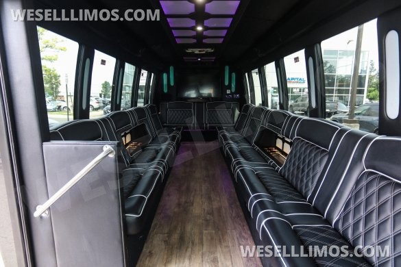 2018 Ford E-450SD 24 Passenger Limo/Party Bus by Global Motor Coach