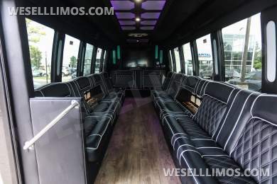 2018 Ford E-450SD 24 Passenger Limo/Party Bus by Global Motor Coach