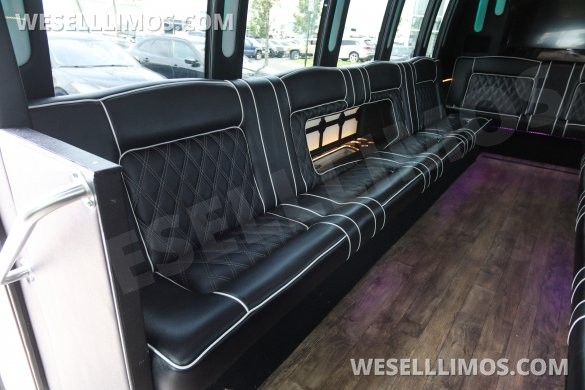 2018 Ford E-450SD 24 Passenger Limo/Party Bus by Global Motor Coach