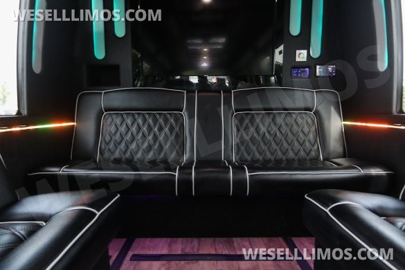 2018 Ford E-450SD 24 Passenger Limo/Party Bus by Global Motor Coach