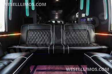 2018 Ford E-450SD 24 Passenger Limo/Party Bus by Global Motor Coach
