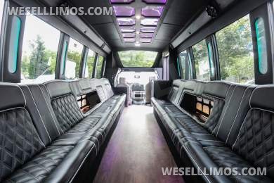 2018 Ford E-450SD 24 Passenger Limo/Party Bus by Global Motor Coach
