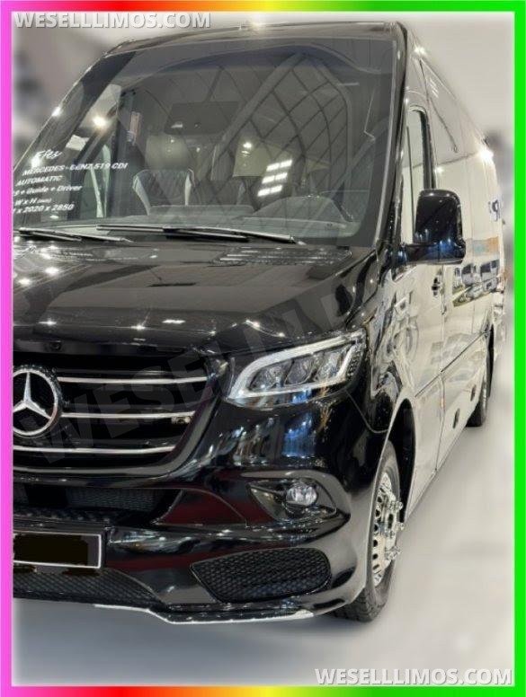 2025 Mercedes-Benz 3500XD Sprinter Ultra packages Limo, Excutive Shuttle, Jet VIP and CEO