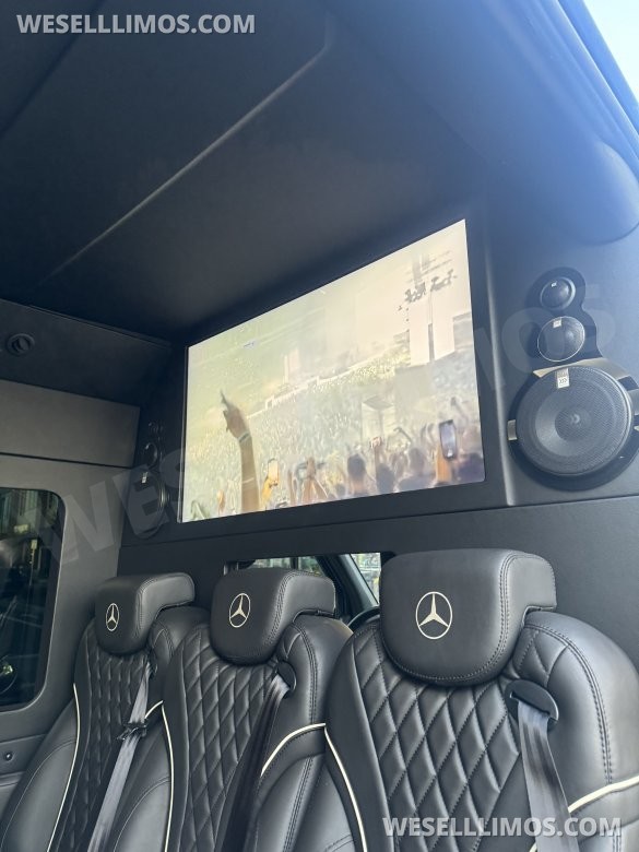 2023 Locally and professionally built Mercedes-Benz 2500 Passenger high roof  Executive Shuttle