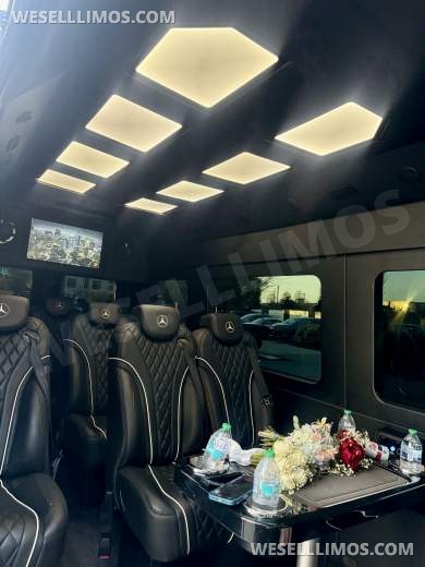 2023 Locally and professionally built Mercedes-Benz 2500 Passenger high roof  Executive Shuttle