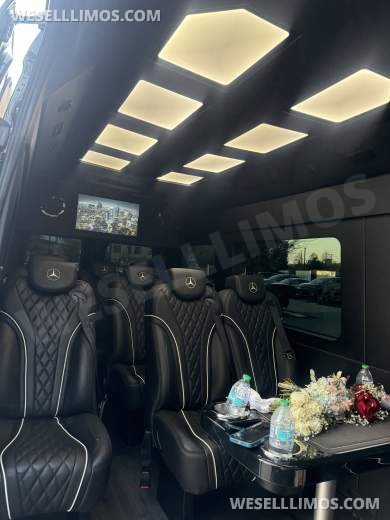 2023 Locally and professionally built Mercedes-Benz 2500 Passenger high roof  Executive Shuttle