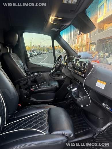 2023 Locally and professionally built Mercedes-Benz 2500 Passenger high roof  Executive Shuttle
