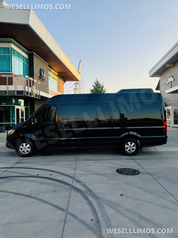 2023 Locally and professionally built Mercedes-Benz 2500 Passenger high roof  Executive Shuttle