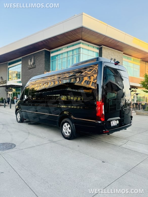 2023 Locally and professionally built Mercedes-Benz 2500 Passenger high roof  Executive Shuttle