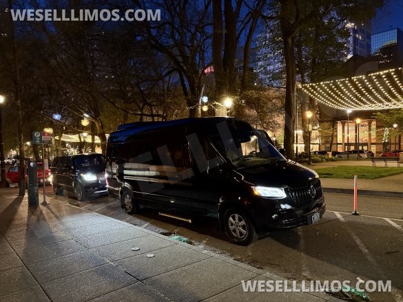 2023 Locally and professionally built Mercedes-Benz 2500 Passenger high roof  Executive Shuttle