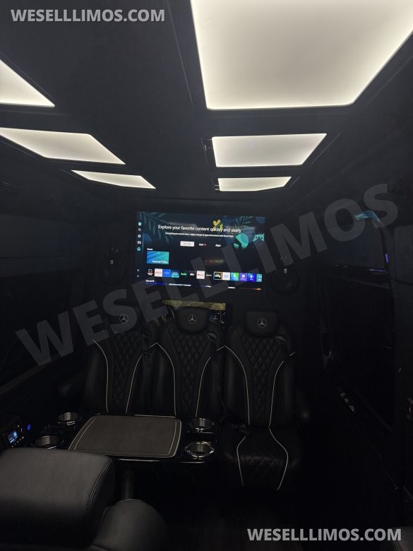2023 Locally and professionally built Mercedes-Benz 2500 Passenger high roof  Executive Shuttle