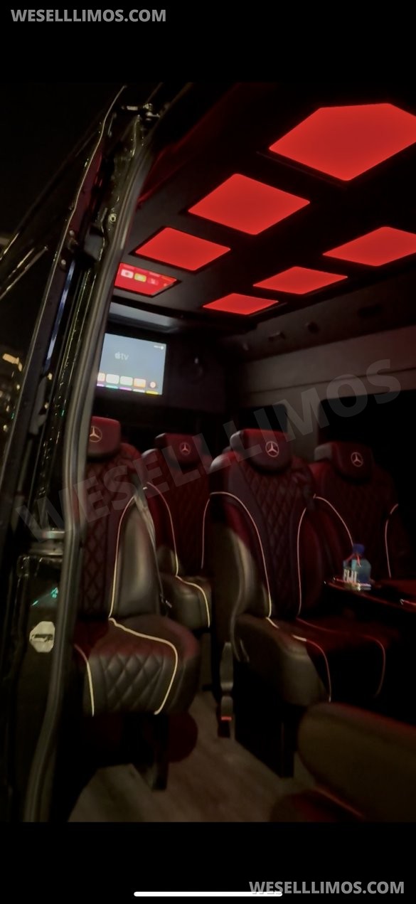 2023 Locally and professionally built Mercedes-Benz 2500 Passenger high roof  Executive Shuttle