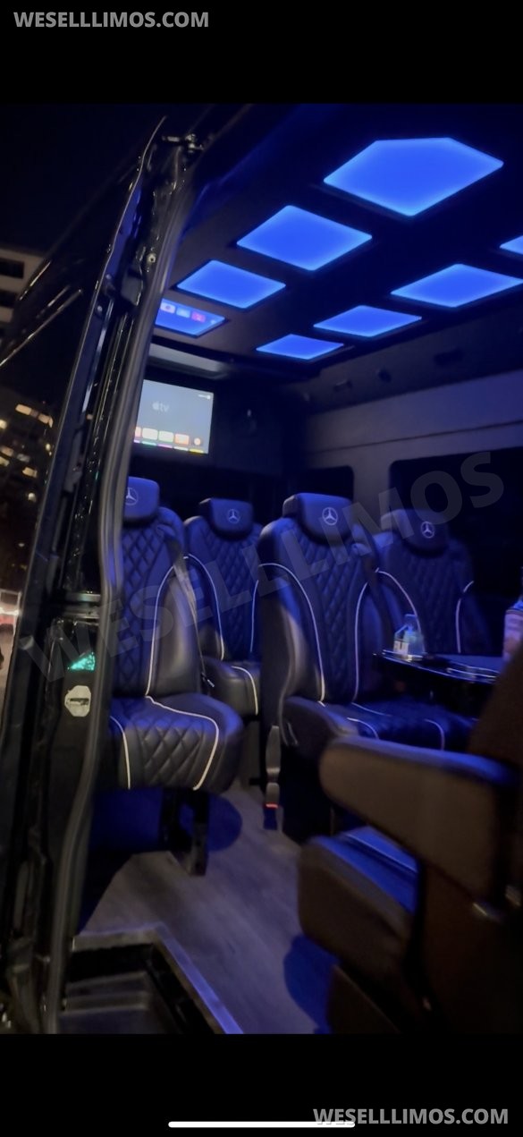 2023 Locally and professionally built Mercedes-Benz 2500 Passenger high roof  Executive Shuttle