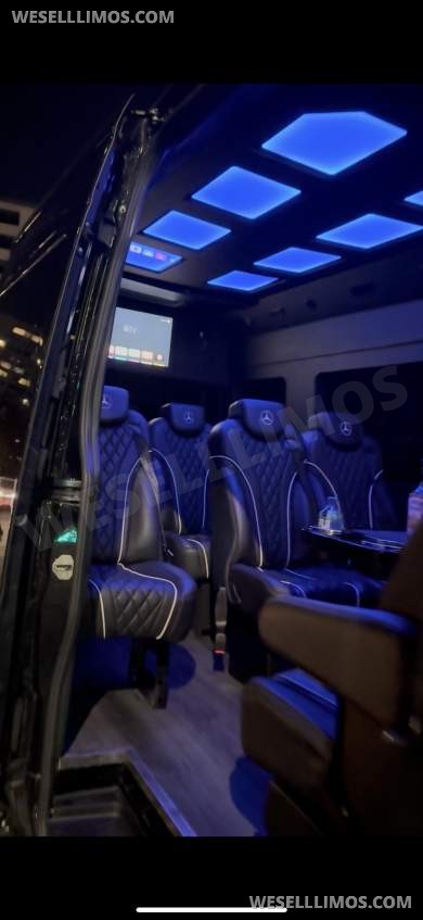 2023 Locally and professionally built Mercedes-Benz 2500 Passenger high roof  Executive Shuttle